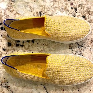 Yellow Rothy’s Sneakers